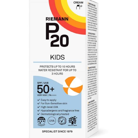 Riemann P20 Kids Spf50+ Sun Cream200 ml, 200ml