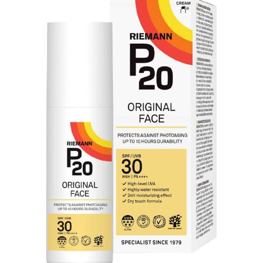 Riemann P20 Original Face Spf30 Sun Cream 50g
