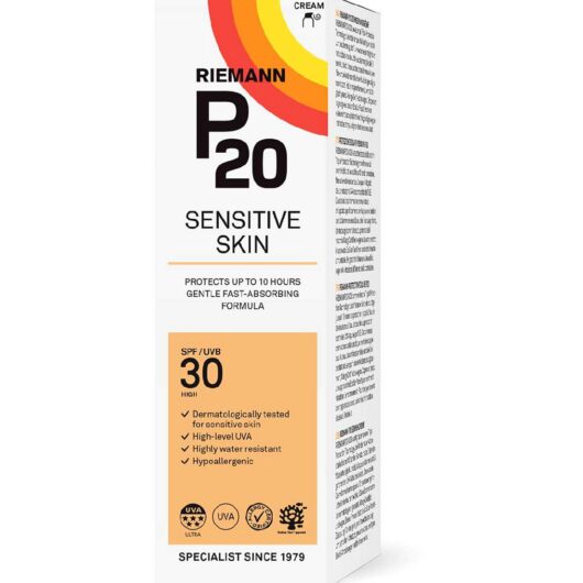 Riemann P20 Sensitive Spf30 Sun Cream 100ml
