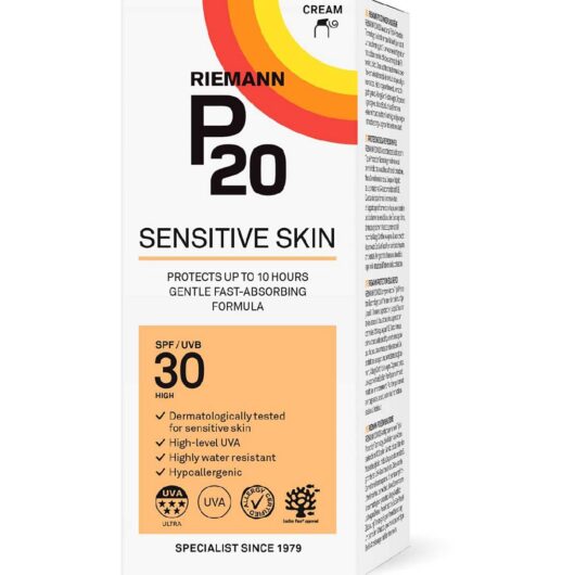 Riemann P20 Sensitive Spf30 Sun Cream200 ml, 200ml