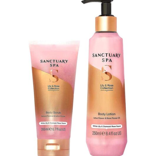 Sanctuary Spa Lily & Rose Lotion Scrub