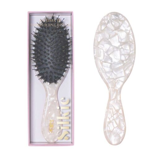 Silkie Ultimate Smoothing Boar Bristle Hair Brush Moonstone