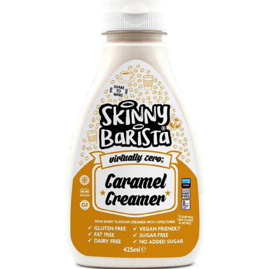 Skinny Food Co Sugar Free Caramel Coffee Creamer 425ml