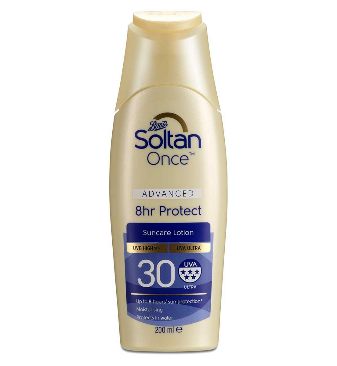 Soltan Once Advanced 8 Hour Protect Suncare Lotion Spf30200 ml, 200ml
