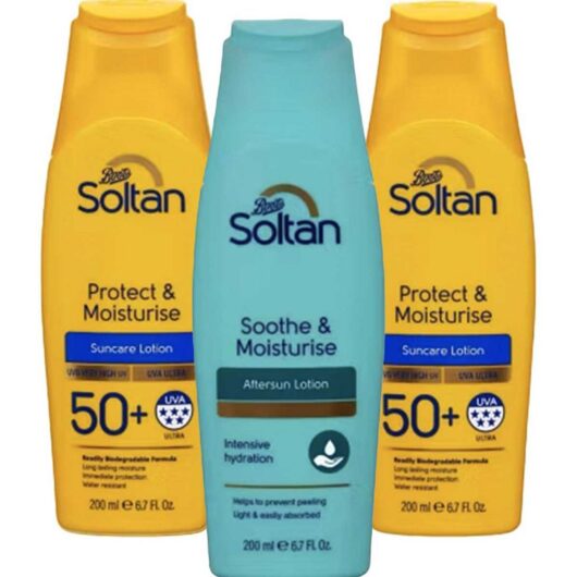Soltan Spf50 Protect & Moisturise Lotion Aftersun Bundle
