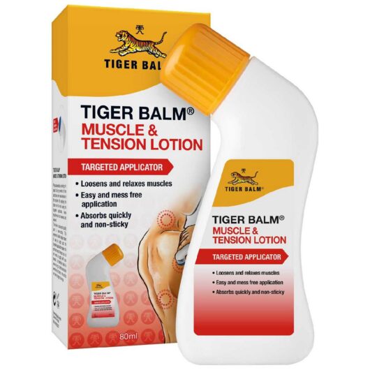 Tiger Balm Muscle & Tension Lotion - 80ml