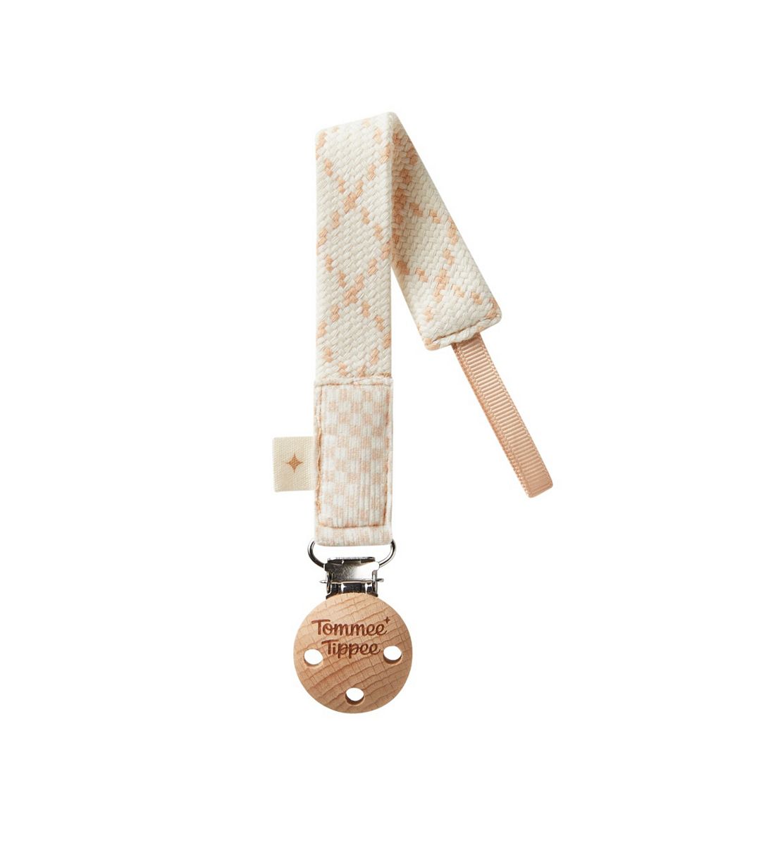 Tommee Tippee 1 Pack Soother Pacifier Clip Cream