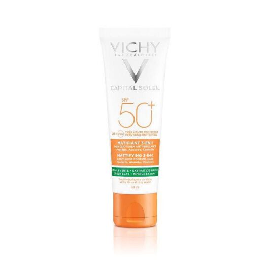 Vichy Capital Soleil Mattifying 3-In-1 Cream Spf50+ 50ml