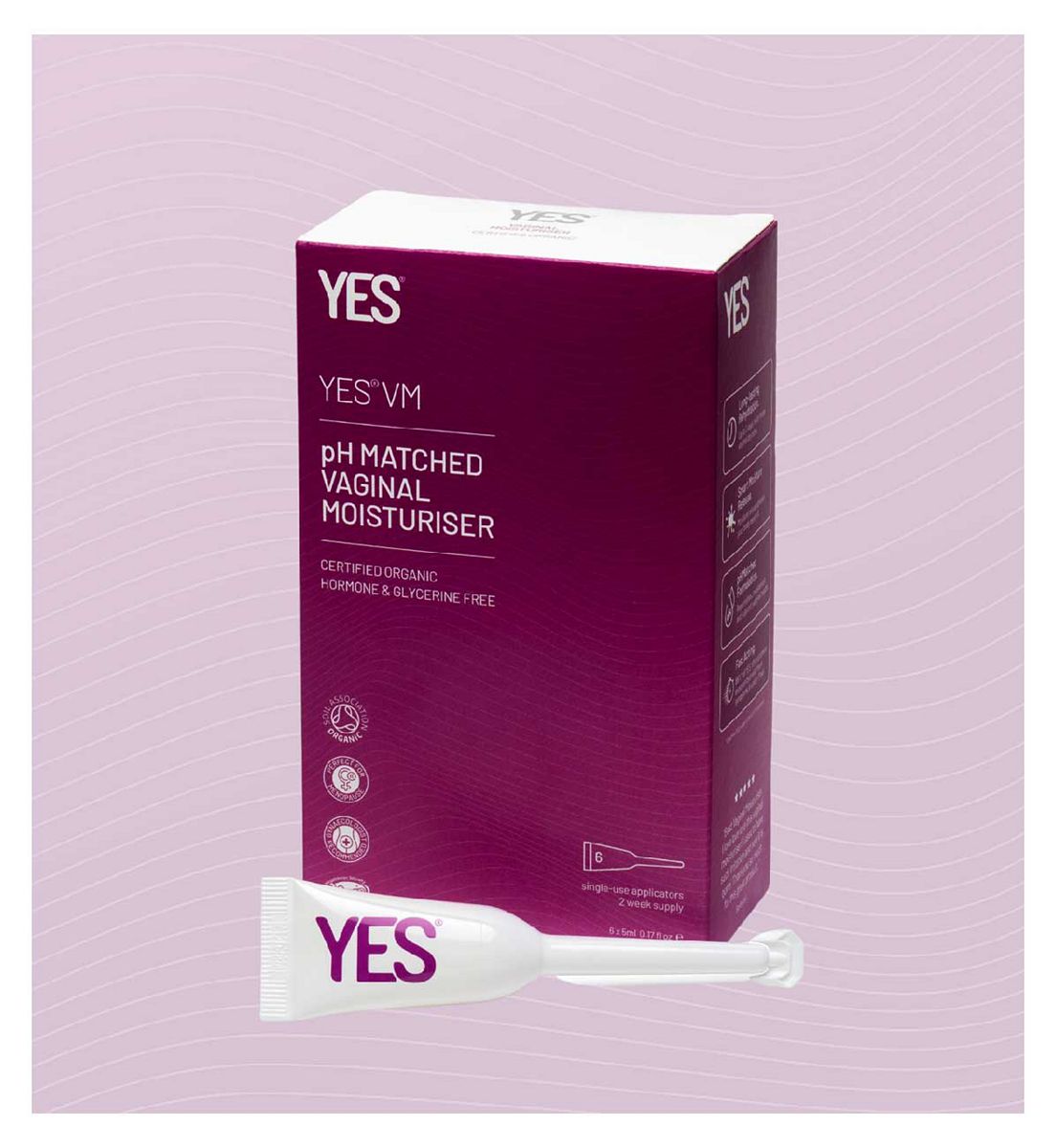 YES Vm Ph Matched Vaginal Moisturiser Prefilled Applicators