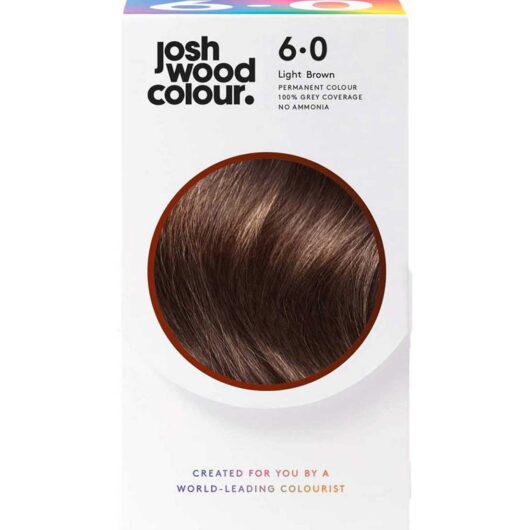 Josh Wood Colour 6.0 Light Brown Permanent Hair Dye