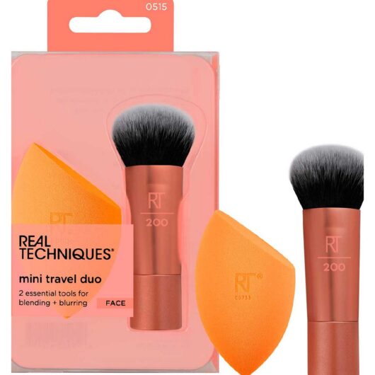 Real Techniques Travel Duo Mini Brush & Sponge